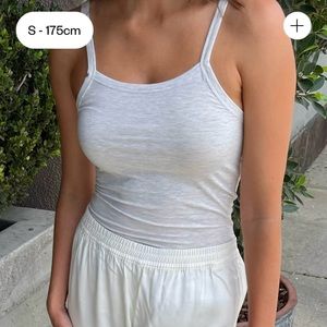 Daily Tank Top Grey Melange - Djerf Avenue